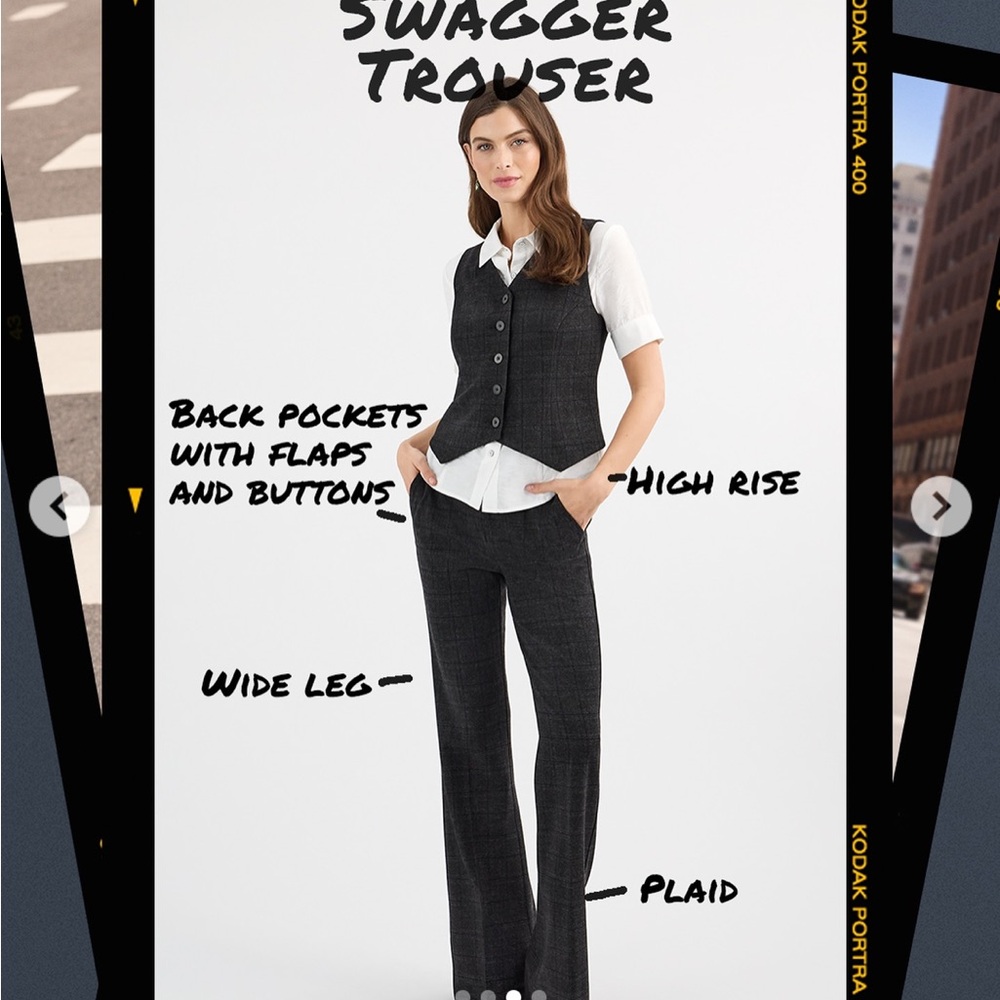 Cabi Swagger Trouser size 8 regular #4690 NWT
